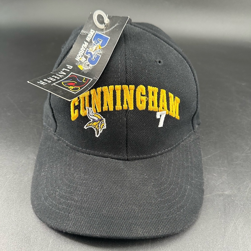 Randall Cunningham Vintage Drew Pearson Strapback hat cap